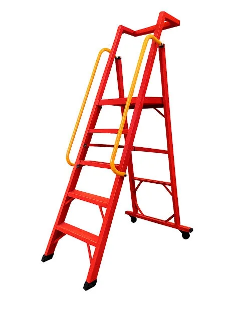 ESCALERA TIPO AVION 7 PASOS FIBRA DE VIDRIO MARCA HORN