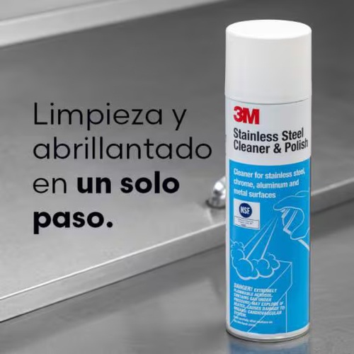 LIMPIADOR Y ABRILLANTADOR DE ACERO INOXIDABLE