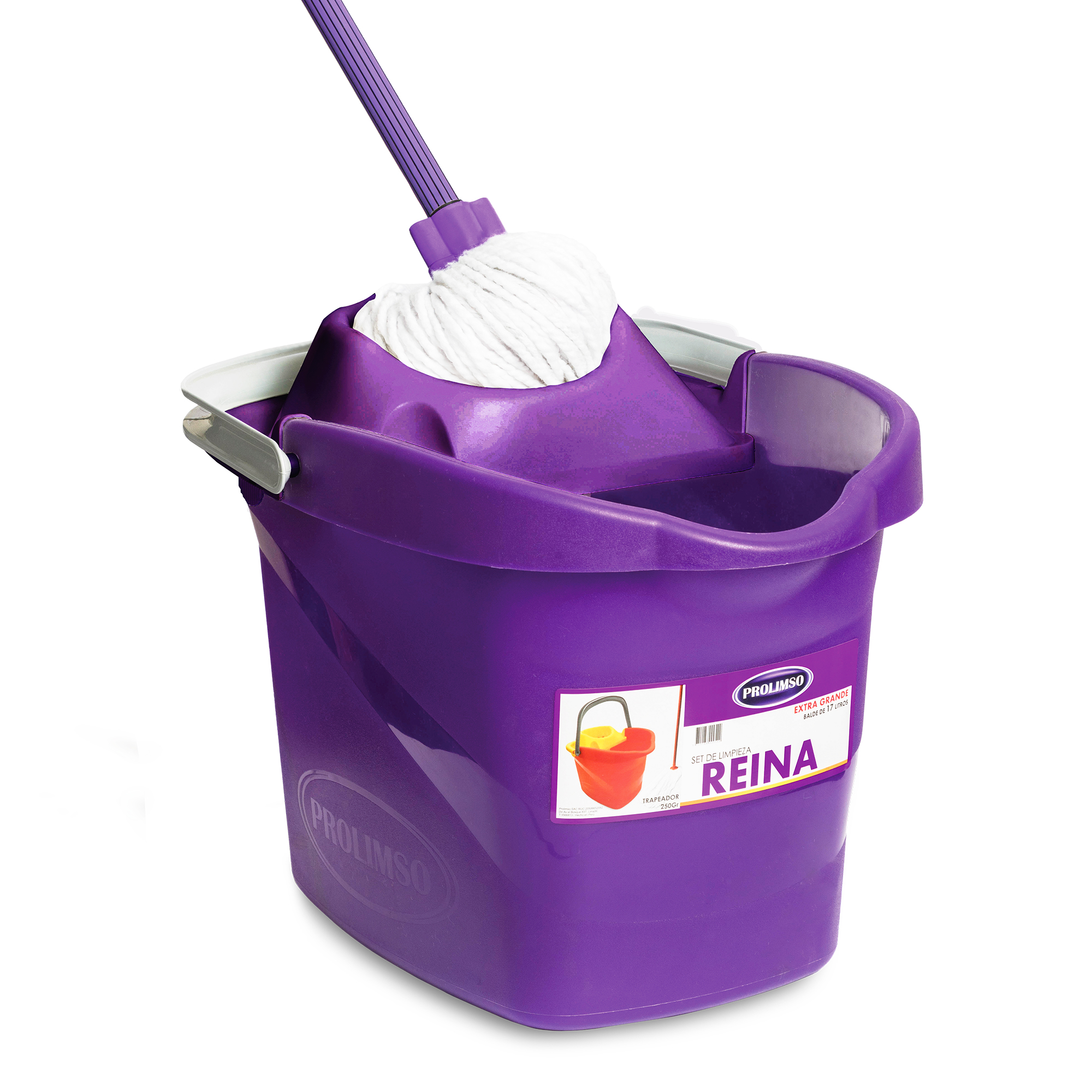 TRAPEADOR CON AUTO ESCURRIDOR SET ECO REINA