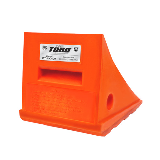 TACO POLIURETANO 25 TONELADAS WC-UO600 CERTIFICADO - TORO WHEEL CHOCKS