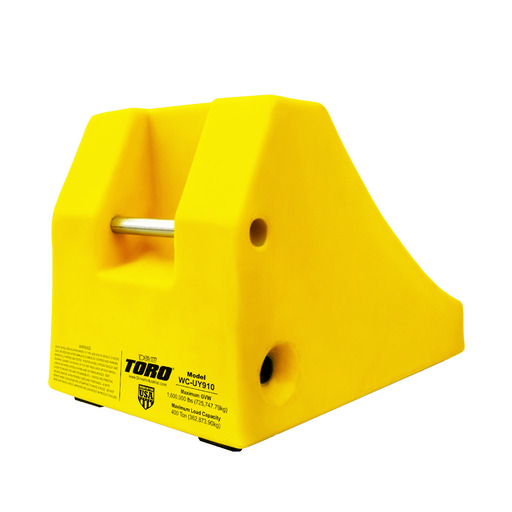 TACO POLIURETANO 400 TONELADAS WC-UY910 CERTIFICADO - TORO WHEEL CHOCKS 